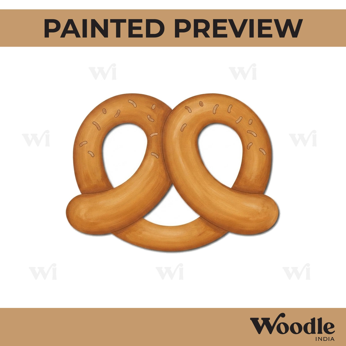Pretzel Pre Marked MDF Design 1