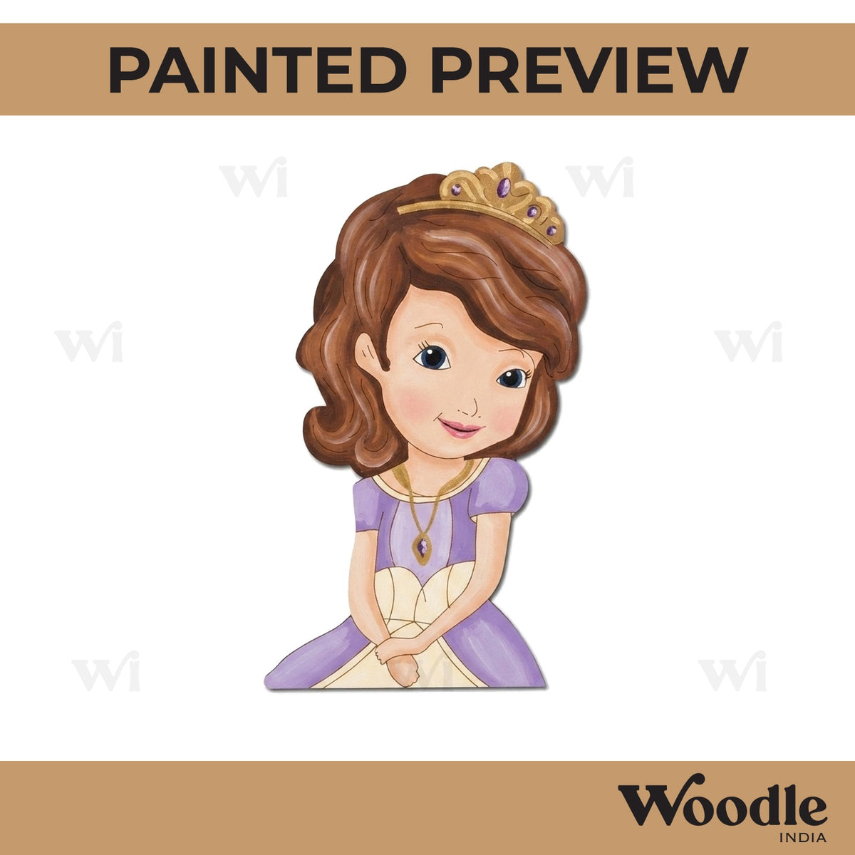 Princess Pre Marked MDF Design 1
