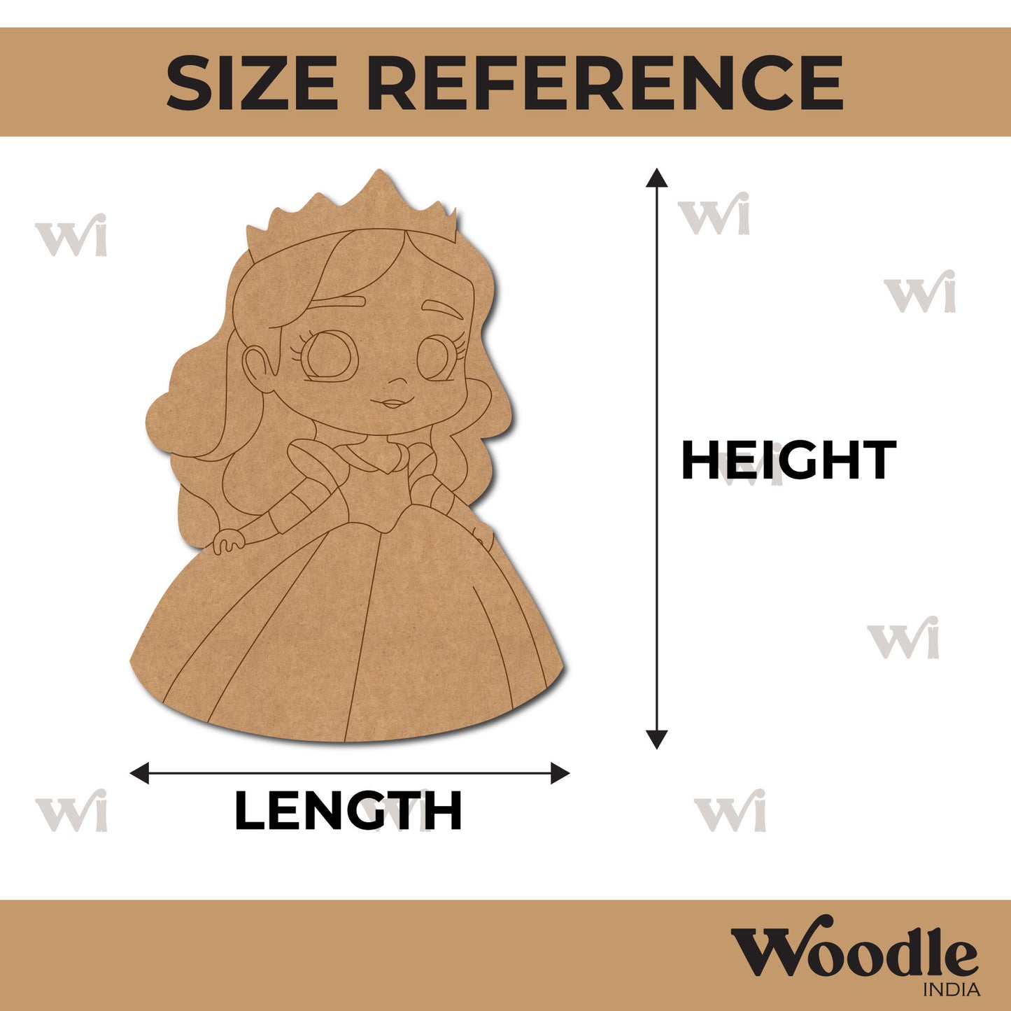 Princess Pre Marked MDF Design 3