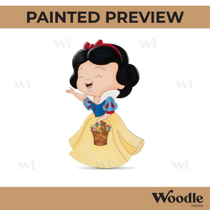 Princess Snow White Pre Marked MDF Design 1