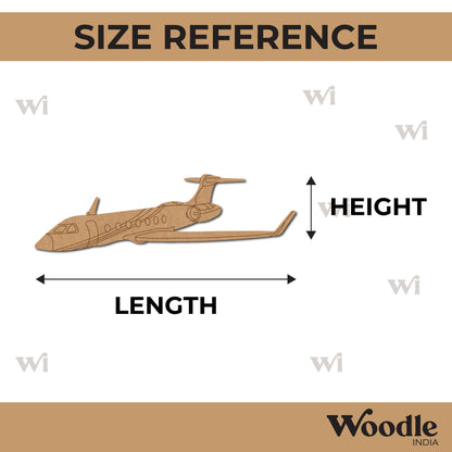 Private Jet Pre Marked MDF Design 1