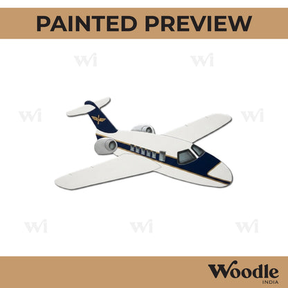 Private Jet Pre Marked MDF Design 2