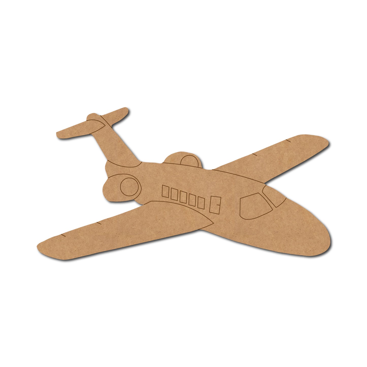 Private Jet Pre Marked MDF Design 2