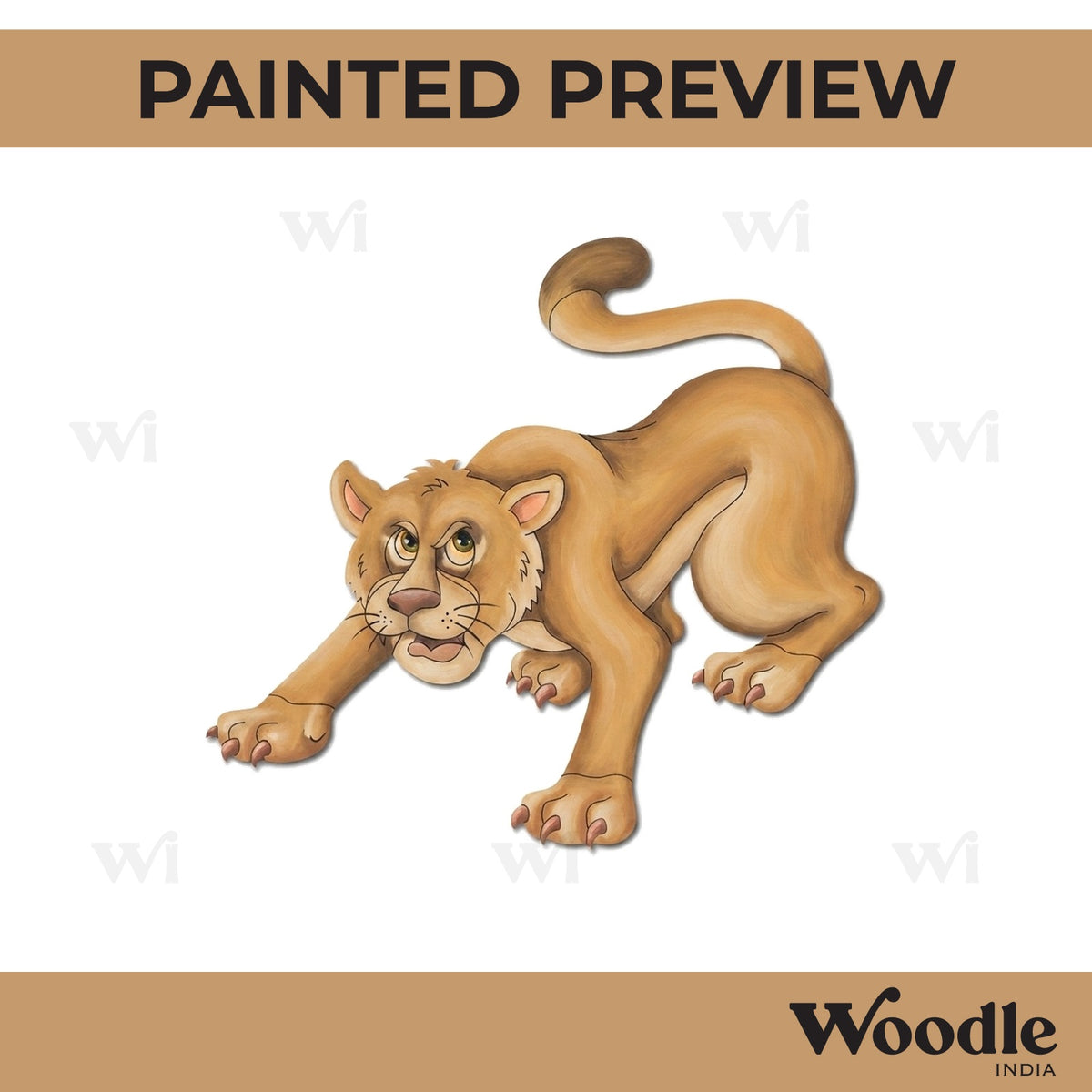 Puma Cougar Pre Marked MDF Design 1