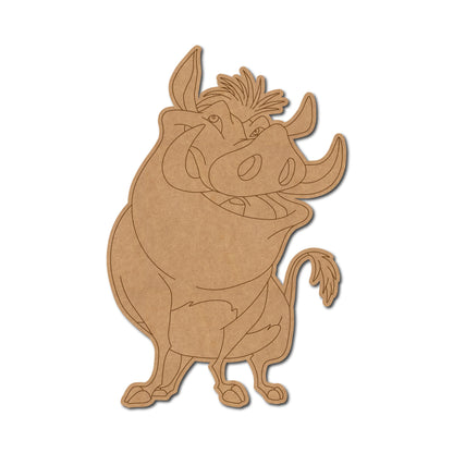 Pumbaa Warthog The Lion King Pre Marked MDF Design 1