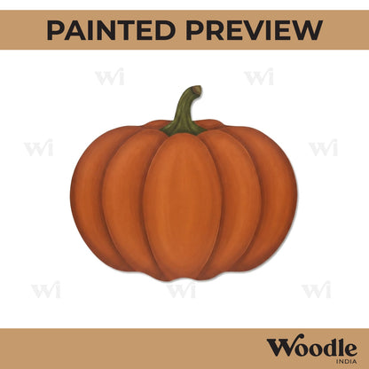 Pumpkin Cutout MDF Design 1