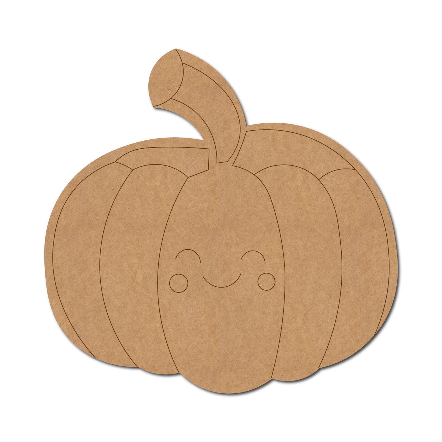 Pumpkin Pre Marked MDF Design 1