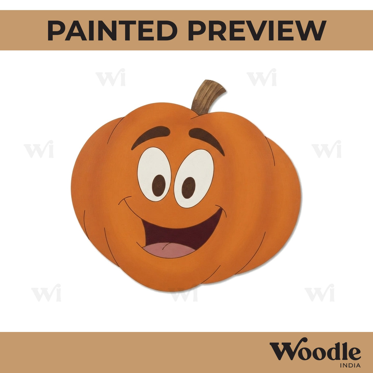 Pumpkin Pre Marked MDF Design 2