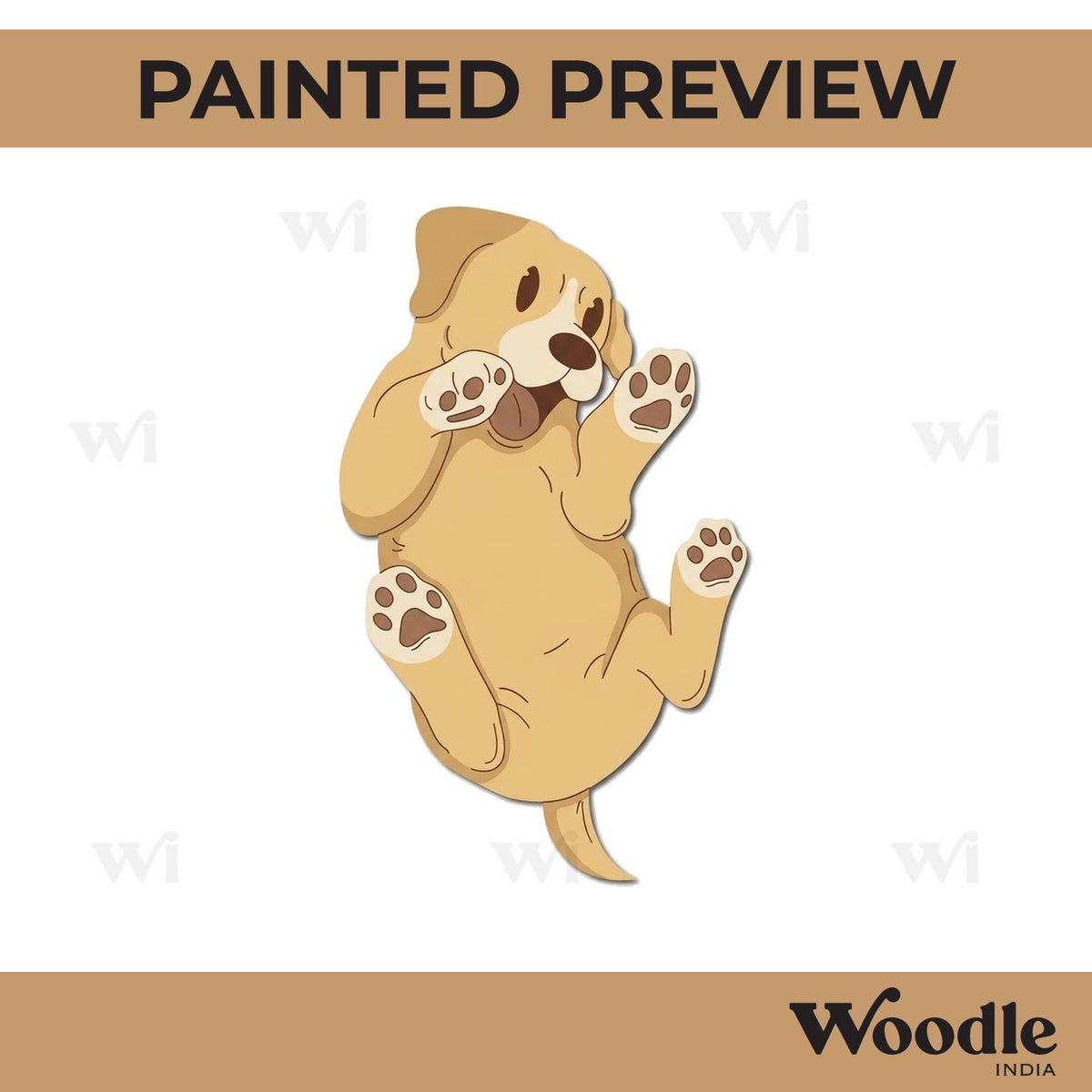 Puppy Pre Marked MDF Design 1