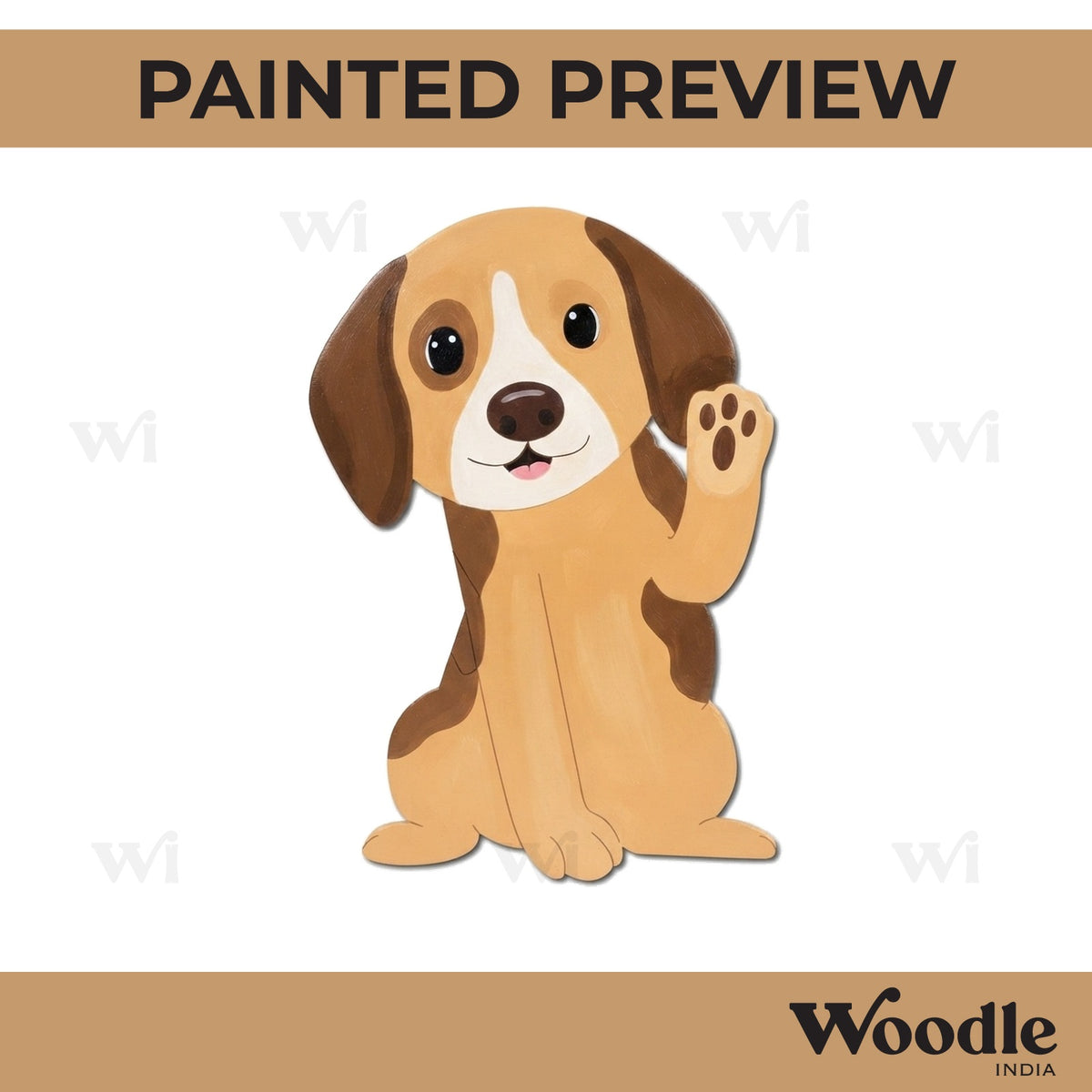 Puppy Pre Marked MDF Design 2