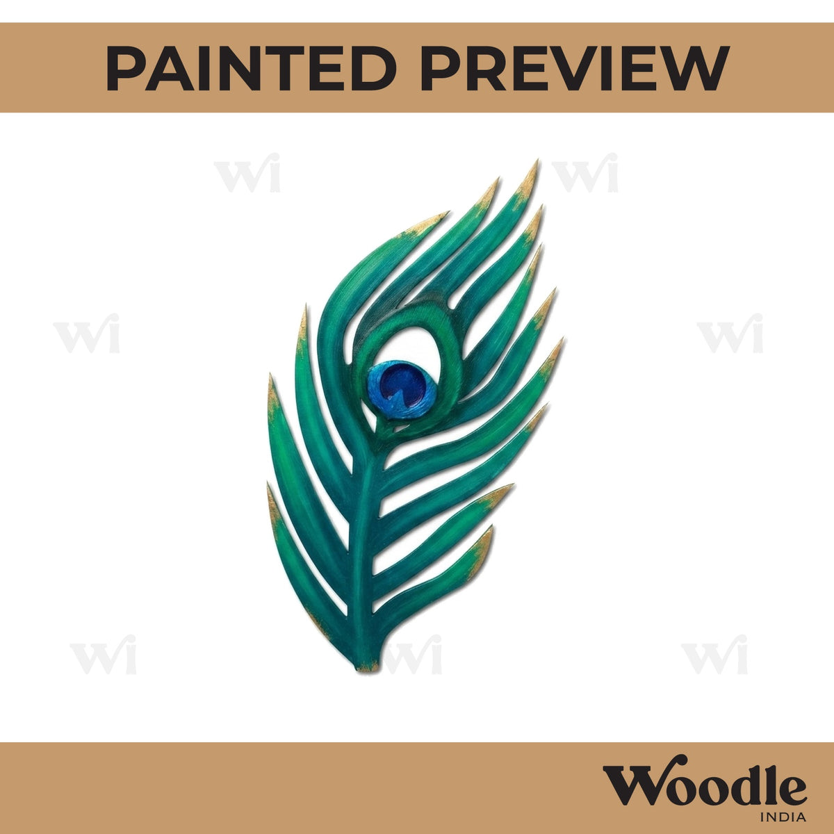 Quill Cutout MDF Design 1