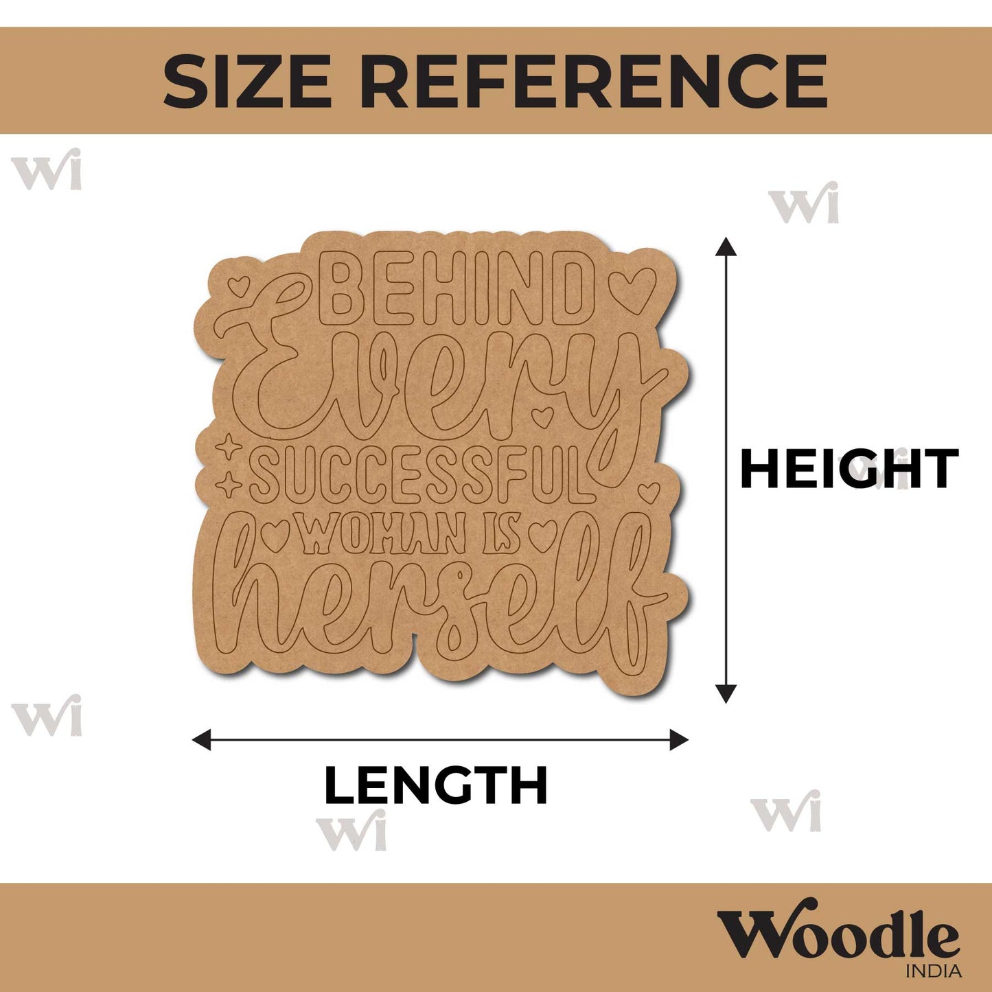 Quote Pre Marked Base MDF Design 1