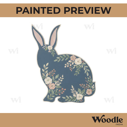 Rabbit Cutout MDF Design 2