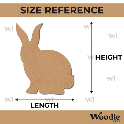 Rabbit Cutout MDF Design 2