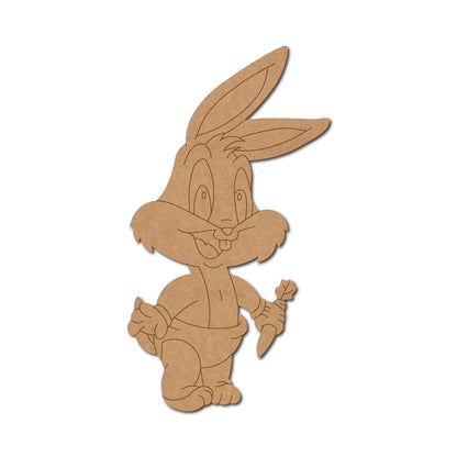Rabbit Looney Tunes Cartoon Pre Marked MDF Design 1