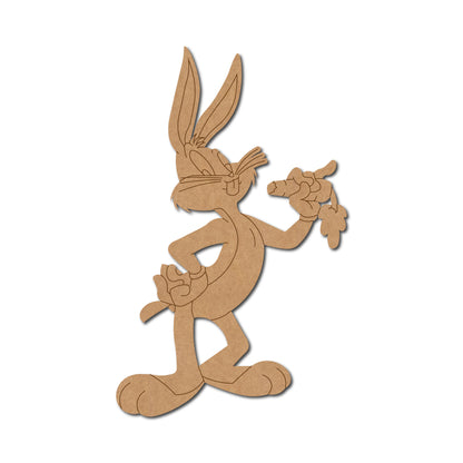 Rabbit Looney Tunes Cartoon Pre Marked MDF Design 2