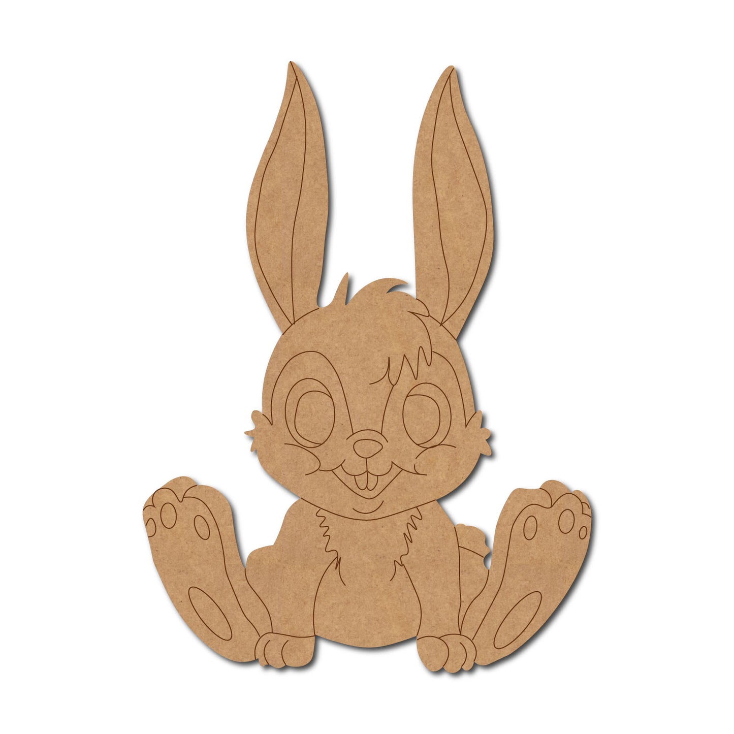 Rabbit Pre Marked MDF Design 11