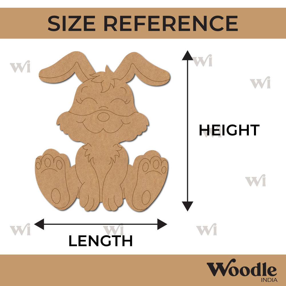 Rabbit Pre Marked MDF Design 1