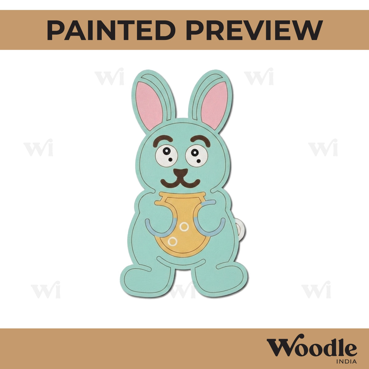 Rabbit Pre Marked MDF Design 3