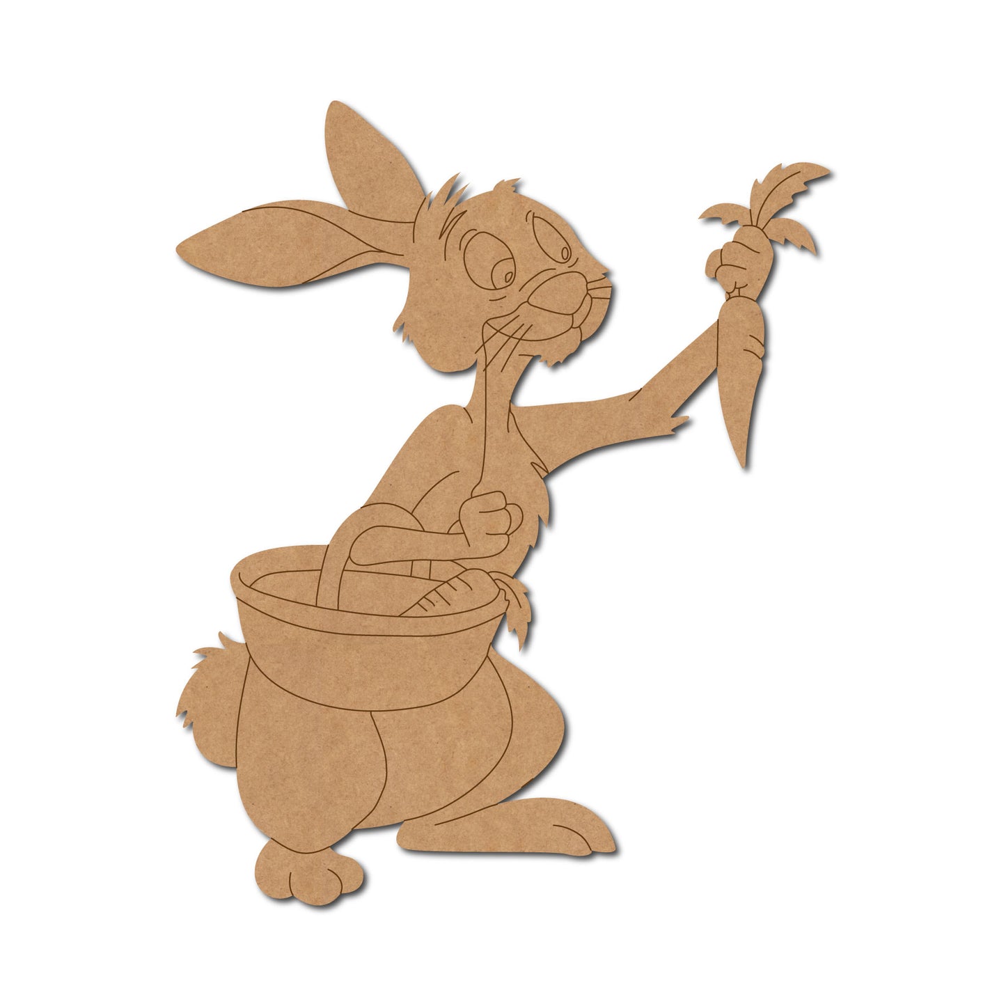 Rabbit Winnie The Pooh Pre Marked MDF Design 1