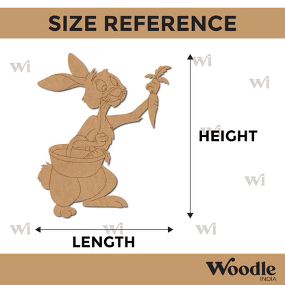 Rabbit Winnie The Pooh Pre Marked MDF Design 1