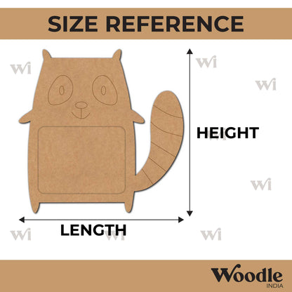 Raccoon Frame Pre Marked MDF Design 1