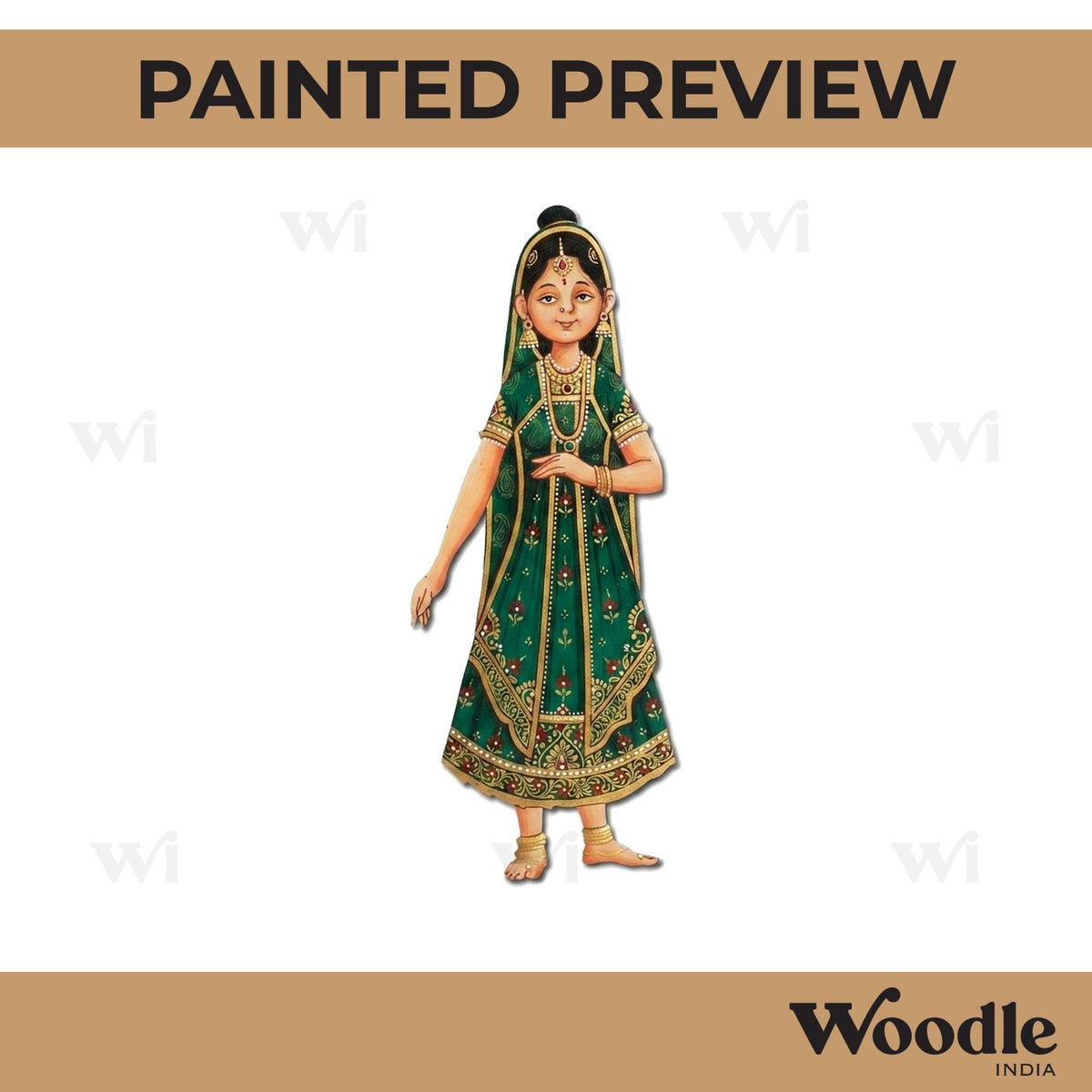 Radha Pre Marked MDF Design 1