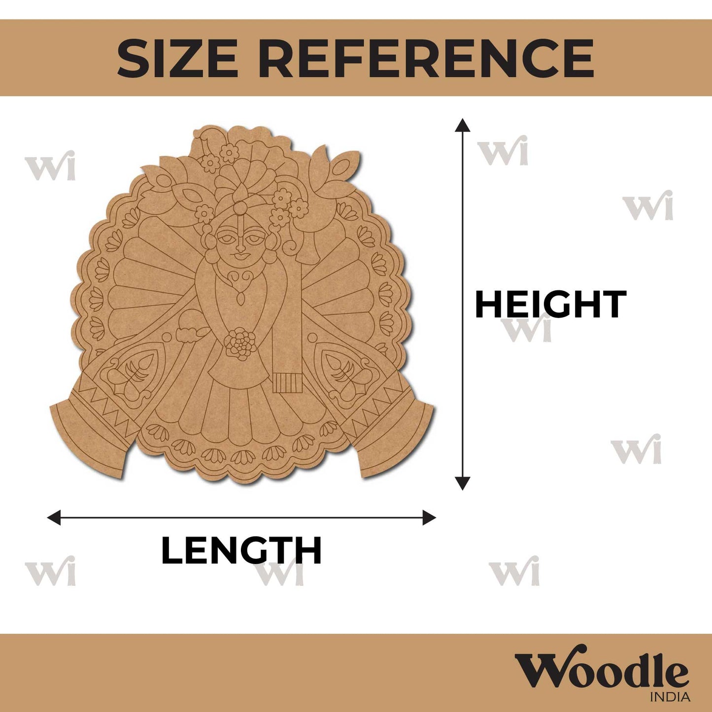 Radha Pre Marked MDF Design 2