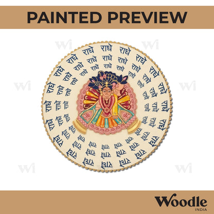 Radhe Radhe Mandala Pre Marked Base MDF Design 1