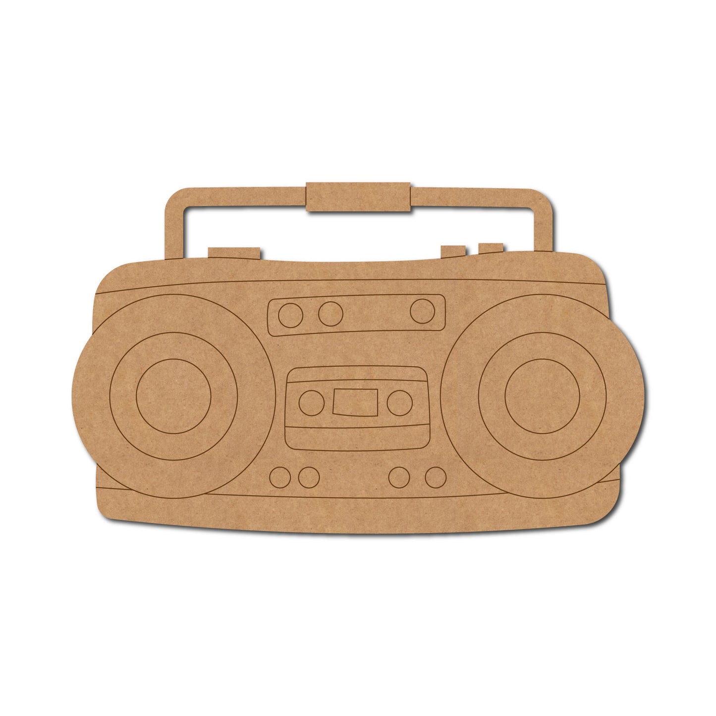 Radio Pre Marked MDF Design 1