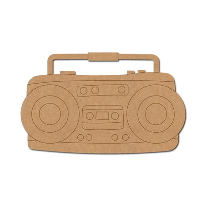 Radio Pre Marked MDF Design 1