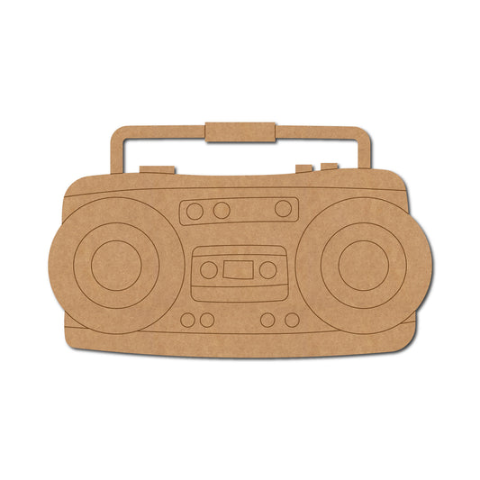 Radio Pre Marked MDF Design 1