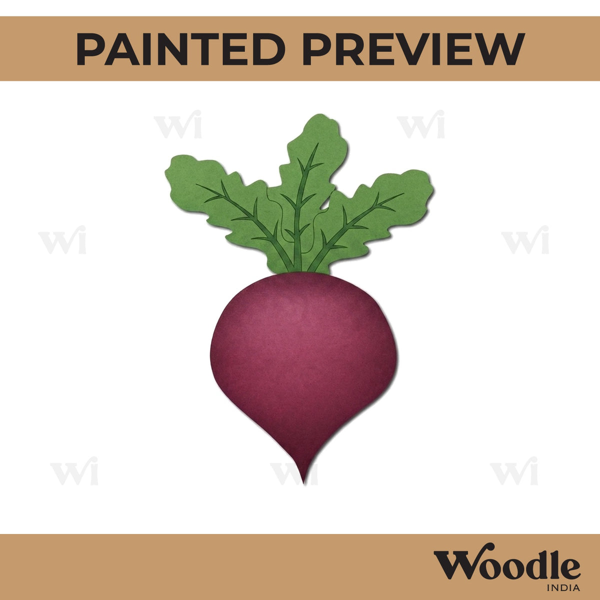 Radish Pre Marked MDF Design 2