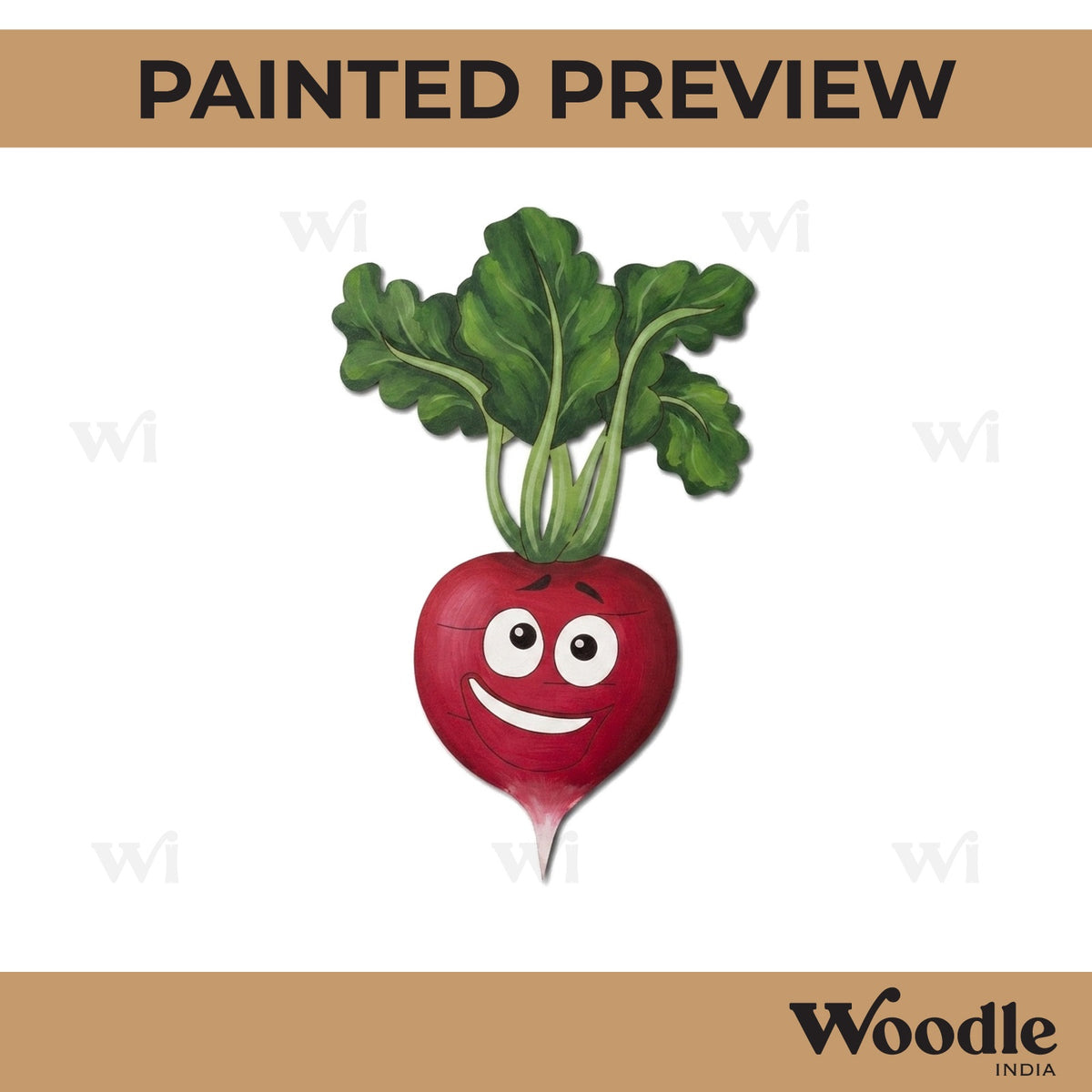 Radish Pre Marked MDF Design 4
