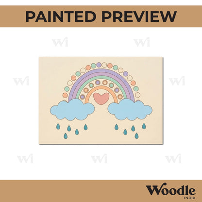 Rainbow Pre Marked Base MDF Design 1