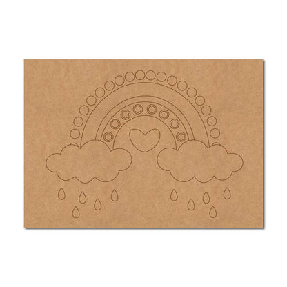 Rainbow Pre Marked Base MDF Design 1