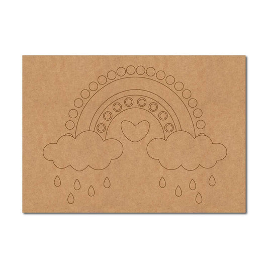 Rainbow Pre Marked Base MDF Design 1