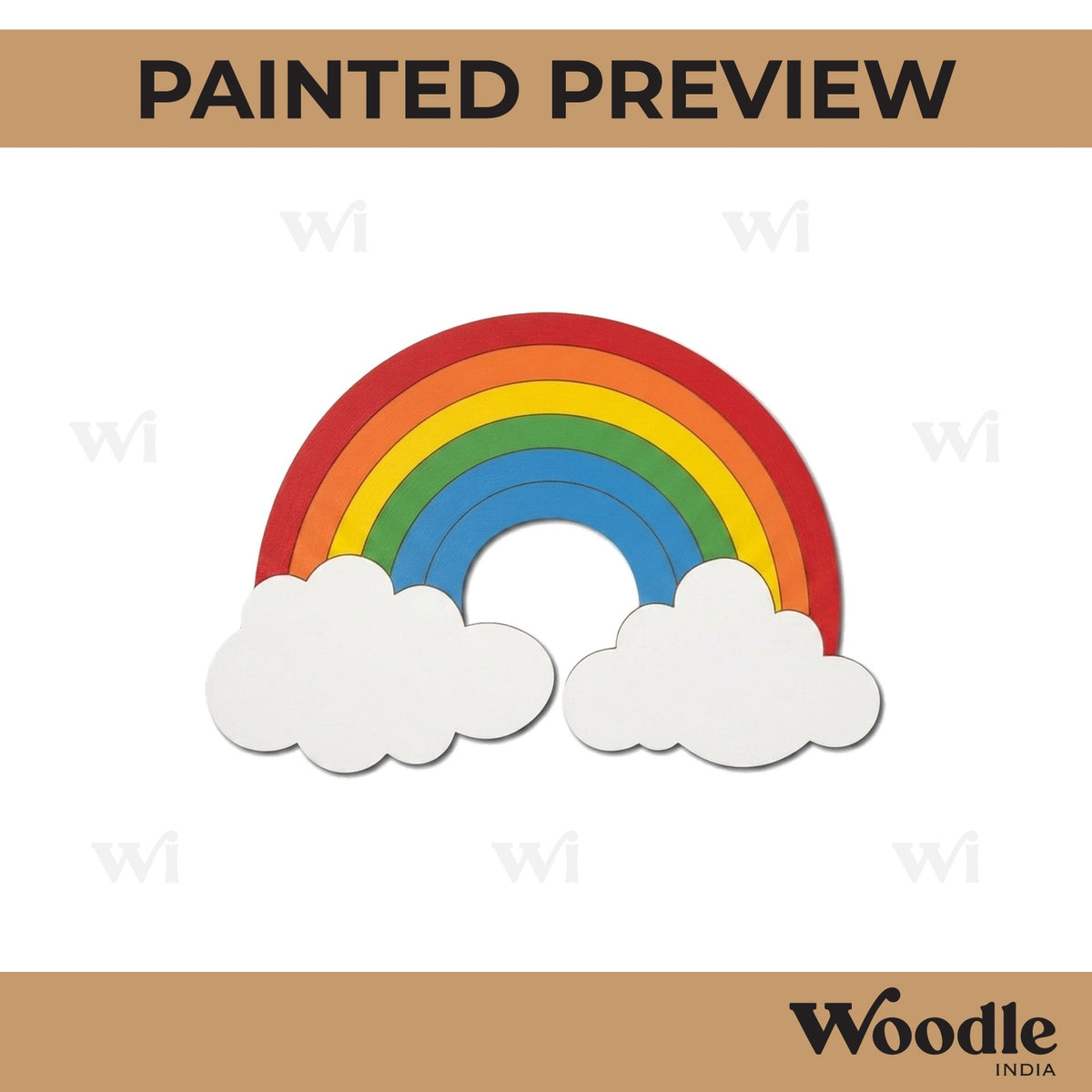 Rainbow Pre Marked MDF Design 2