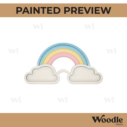 Rainbow Mosaic Art MDF Design 2