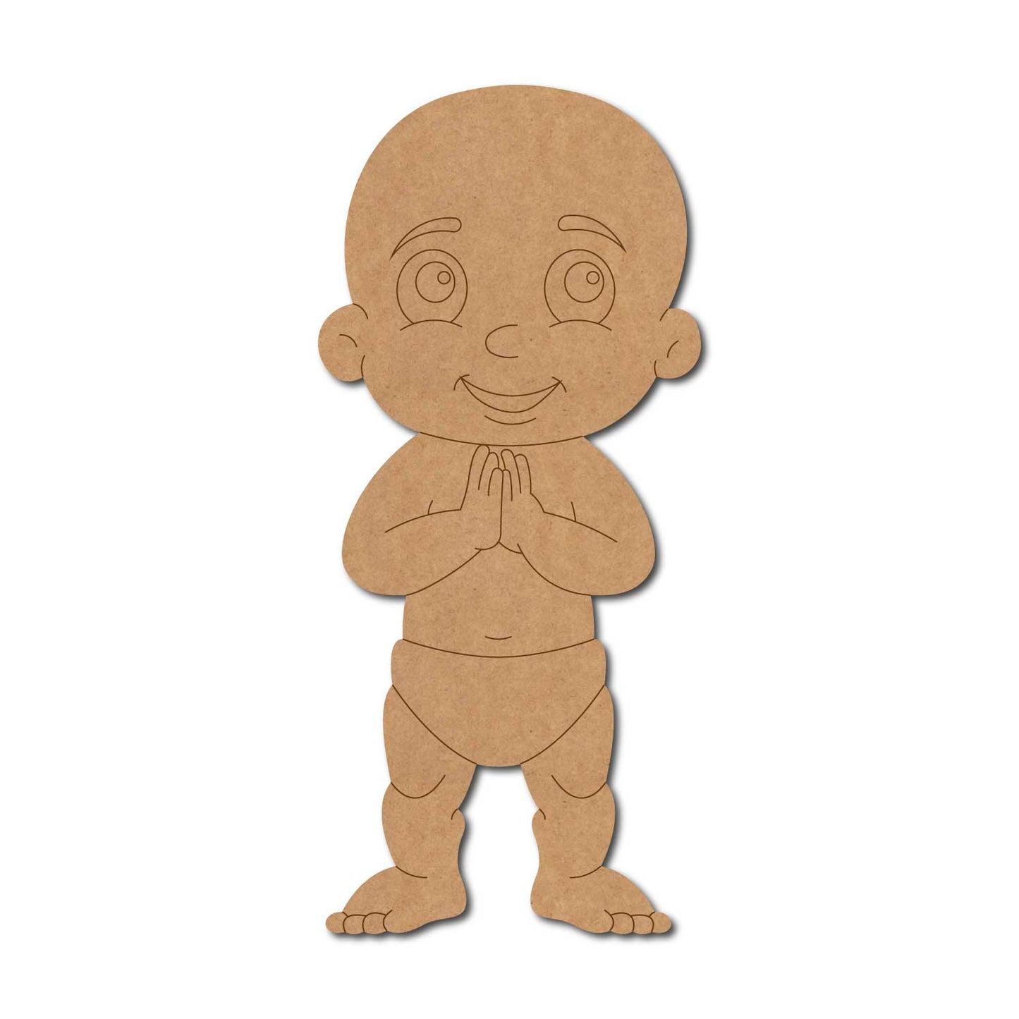 Raju Chhota Bheem Pre Marked MDF Design 1