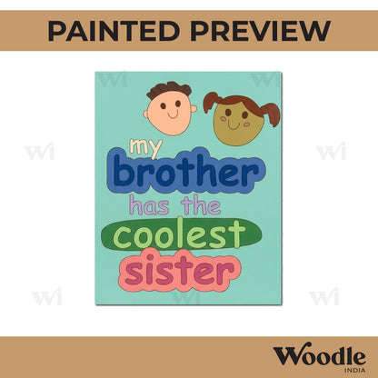Raksha Bandhan Pre Marked Base MDF Design 4