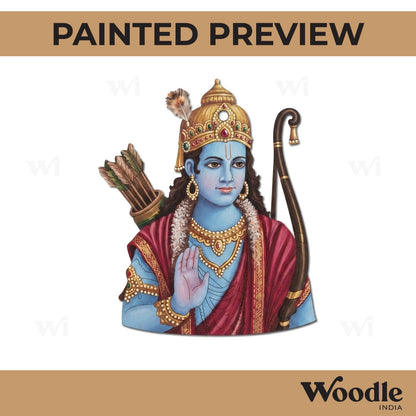 Ram Ji Pre Marked MDF Design 4