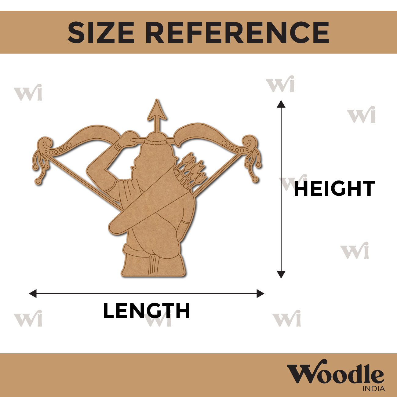 Ram Ji Pre Marked MDF Design 5