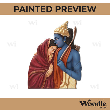 Ram Sita Pre Marked MDF Design 7