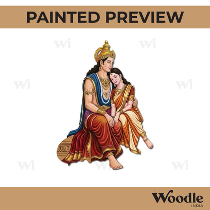 Ram Sita Pre Marked MDF Design 8