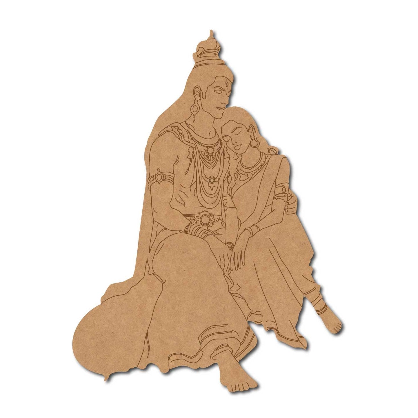 Ram Sita Pre Marked MDF Design 8