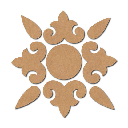 Rangoli Cutout MDF Design 1
