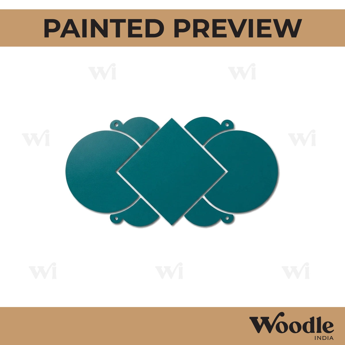 Rangoli Cutout MDF Design 11