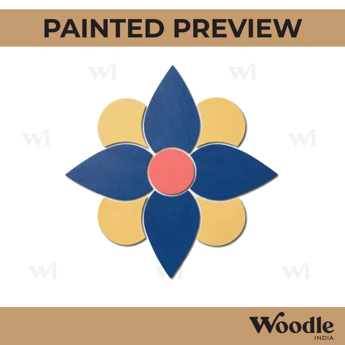 Rangoli Cutout MDF Design 12