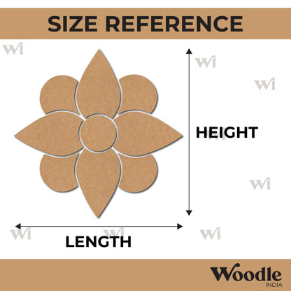 Rangoli Cutout MDF Design 12